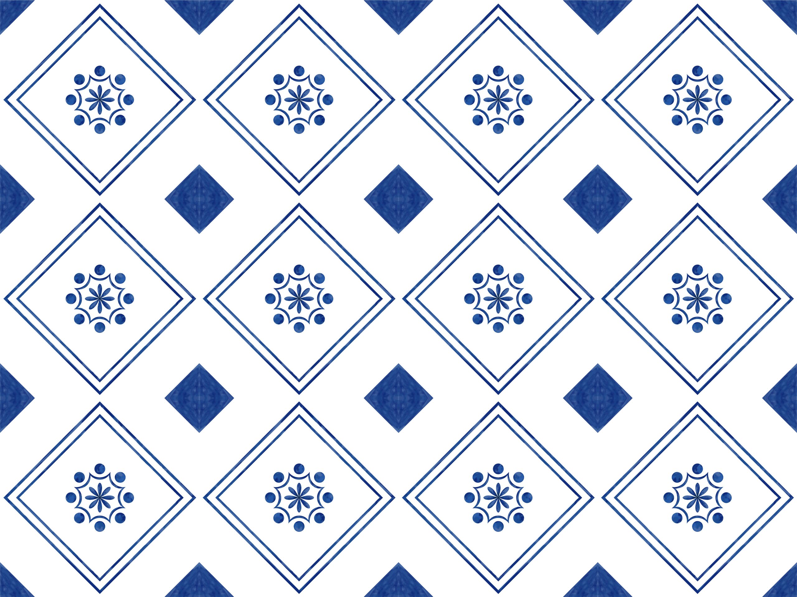 Illustration of tiles textured pattern